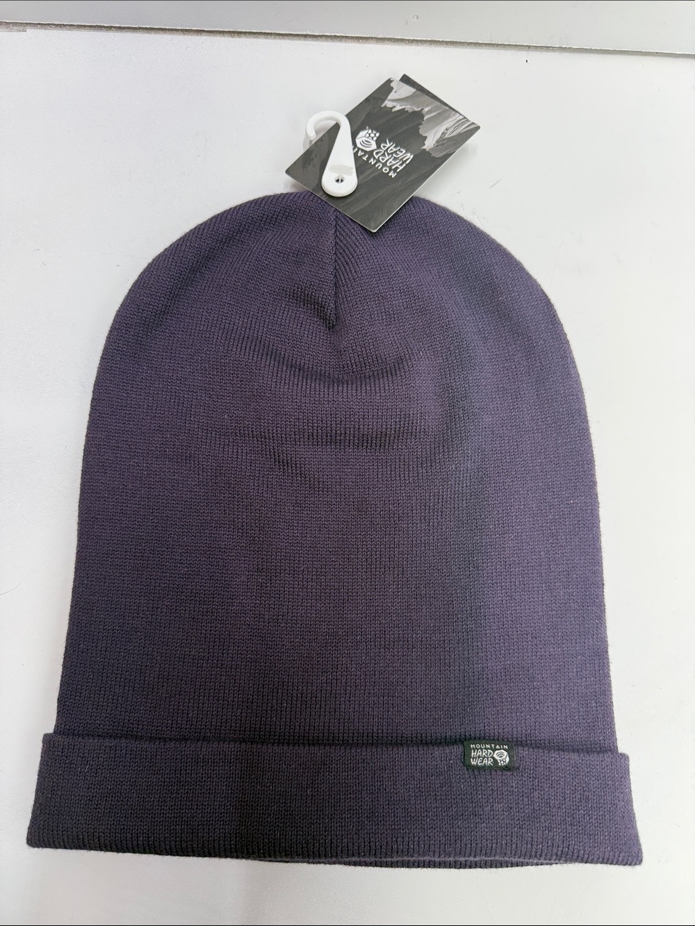 NWT Mountain Hardwear Deep Purple Cuffed Knit Beanie